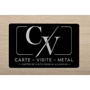 Carte de Visite Métal Premium