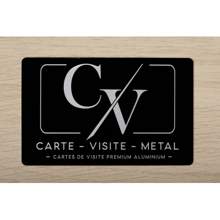 Carte de Visite Métal Premium